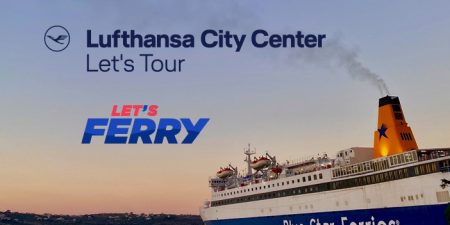 LET’S FERRY: Συνεργασία με το Lufthansa City Center (LCC)