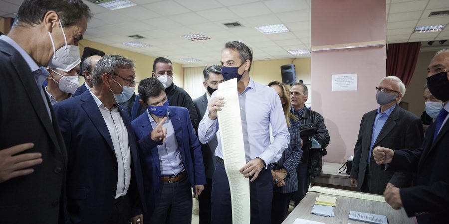 Κ. Μητσοτάκης: «Η Νέα Δημοκρατία είναι το μεγάλο πατριωτικό μέτωπο ρεαλισμού και προόδου»