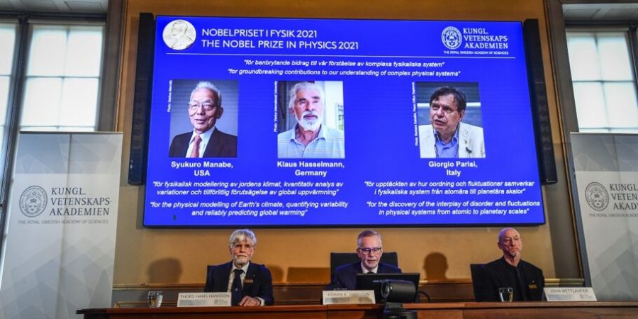 Οι Σ. Μανάμπε, Κλ. Χάσελμαν και Τζ. Παρίζι τιμήθηκαν με το βραβείο Νόμπελ Φυσικής