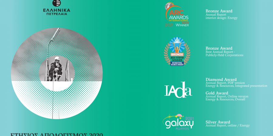 ΕΛΠΕ: Κορυφαίες διεθνείς διακρίσεις για τον «Ετήσιο Απολογισμό 2020»