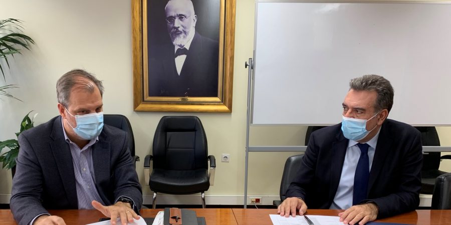 Συνάντηση Κόνσολα με τον Διευθύνοντα Σύμβουλο της ΕΤΑΔ για την παραχώρηση στην αυτοδιοίκηση δημοσίων ακινήτων στα Δωδεκάνησα