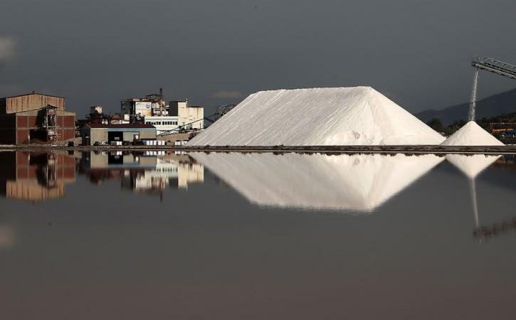 Ελληνικές Αλυκές ΑΕ: Σε αφθονία τα αποθέματα αλατιού στις 7 μονάδες παραγωγής