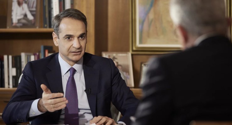 Συνάντηση του Πρωθυπουργού Κυριάκου Μητσοτάκη με τον Σαουδάραβα επιχειρηματία Khaled Juffali