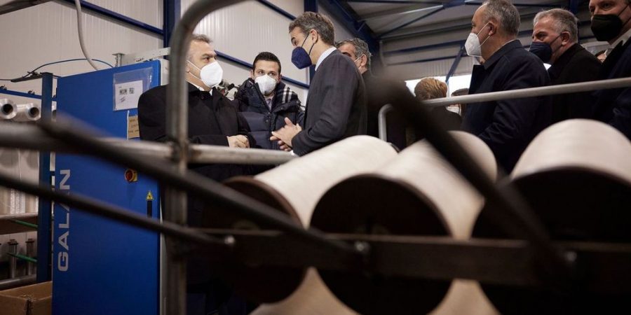 Μητσοτάκης από την Νέα Μηχανιώνα: «Δεν υπάρχουν επιτυχημένες επιχειρήσεις χωρίς ικανοποιημένους εργαζόμενους»