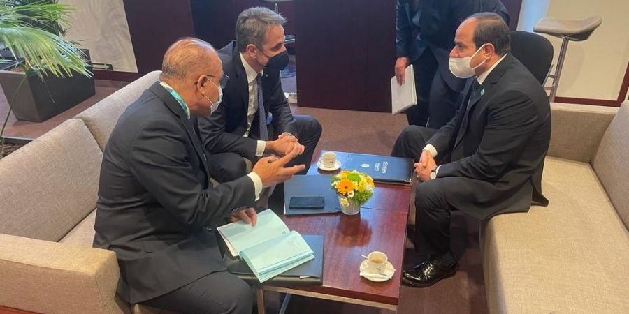 Κυριάκος Μητσοτάκης και Abdel Fattah al-Sisi για την «πράσινη» ηλεκτρική ενέργεια από την Αίγυπτο στην Ελλάδα και από εκεί στην Ευρώπη