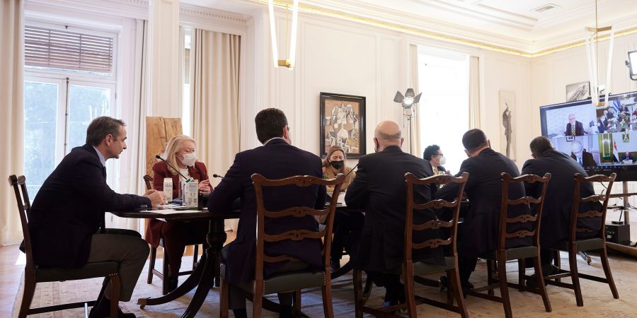 Τηλεδιάσκεψη του Πρωθυπουργού με τον Πρόεδρο της Αιγύπτου για την ηλεκτρική διασύνδεση Ελλάδας-Αιγύπτου