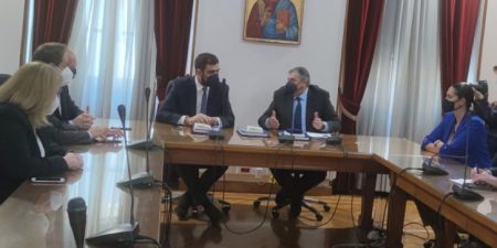 Εποικοδομητική συνάντηση Δ.Σ. Ε.Β.Ε.Π. με τον Γ.Γ. της Ν.Δ., Παύλο Μαρινάκη