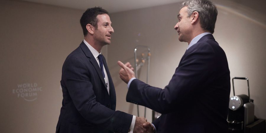 Επαφές του Πρωθυπουργού με επιχειρηματικούς και επενδυτικούς παράγοντες στο πλαίσιο του Παγκόσμιου Οικονομικού Φόρουμ