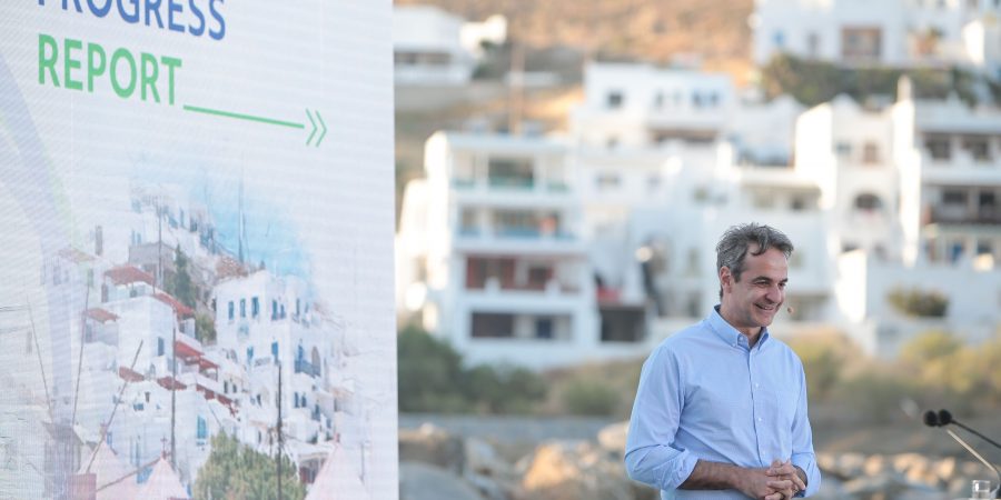 Μητσοτάκης στην Αστυπάλαια: Αυτό που γίνεται εδώ είναι επανάσταση