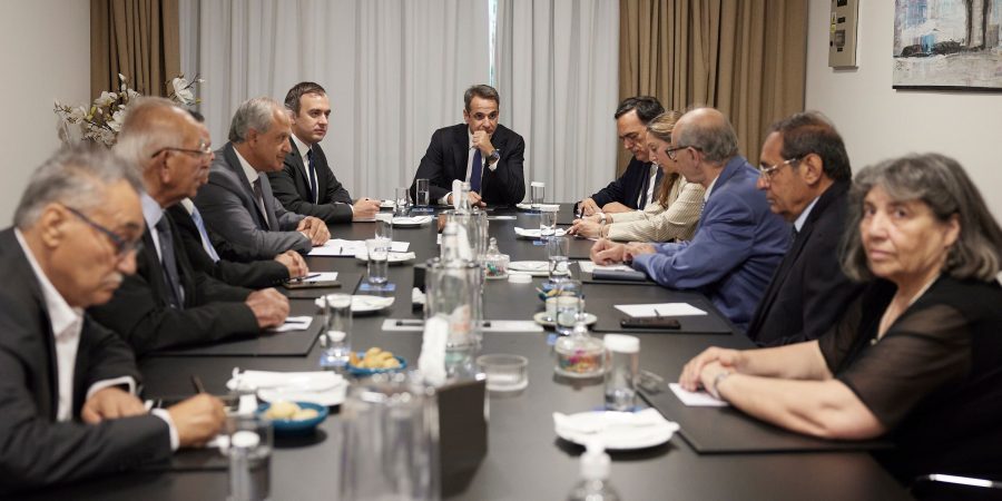 Κυριάκος Μητσοτάκης: Η Ελλάδα παραμένει πάντοτε στο πλευρό των κατεχόμενων δήμων