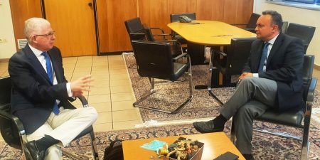 Συνάντηση Στ. Κελέτση με τον Πρόεδρο του ΕΛΓΑ Ανδρέα Λυκουρέντζο, για τις καταστροφές στις καλλιέργειες του Δήμου Ορεστιάδας.