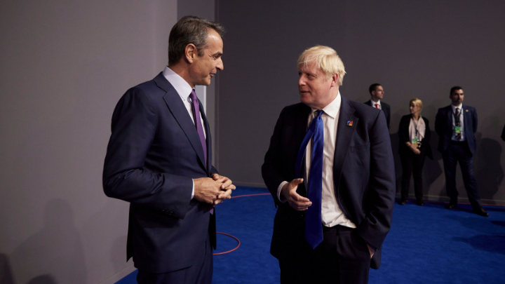 Συναντήσεις Κυρ. Μητσοτάκη με τους πρωθυπουργούς του Ηνωμένου Βασιλείου, της Σουηδίας, του Καναδά και της Αυστραλίας