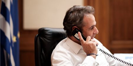 Τηλεφωνική επικοινωνία του Κυρ. Μητσοτάκη με τον Εμίρη του Κατάρ Σεΐχη Tamim Βin Hamad Al Thani