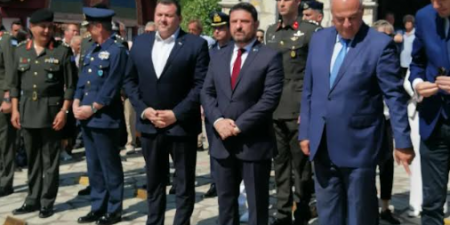 Τελετή αποκαλυπτηρίων της προτομής του αγνοούμενου ήρωα, Συνταγματάρχη Γρηγορίου Ραχωβίτσα