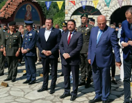 Τελετή αποκαλυπτηρίων της προτομής του αγνοούμενου ήρωα, Συνταγματάρχη Γρηγορίου Ραχωβίτσα