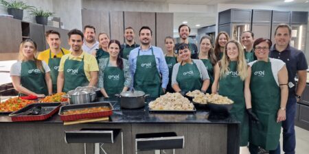ENEL GREEN POWER: 1.000 μερίδες φαγητού για τους αστέγους της πόλης, από την εθελοντική ομάδα της εταιρείας