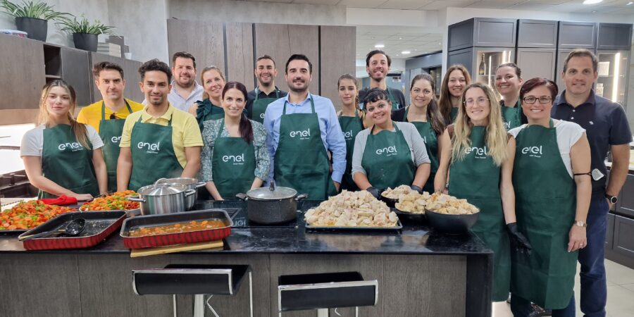 ENEL GREEN POWER: 1.000 μερίδες φαγητού για τους αστέγους της πόλης, από την εθελοντική ομάδα της εταιρείας