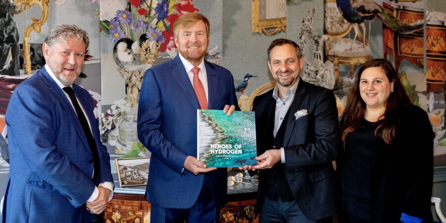 Συνάντηση του Γιώργου Χατζημαρκάκη με τον Βασιλιά της Ολλανδίας για το Υδρογόνο