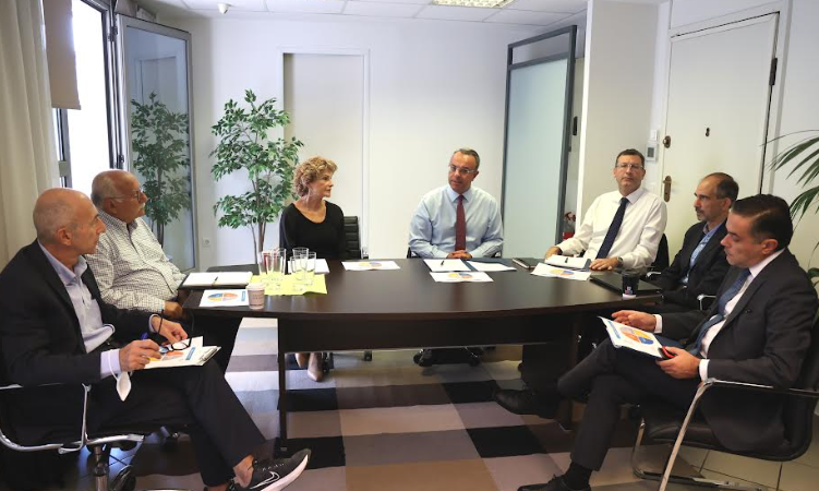 Επίσκεψη του Χρήστου Σταϊκούρα και του Προέδρου του ΣΟΕ Μιχάλη Αργυρού στο Ελληνικό Δημοσιονομικό Συμβούλιο