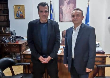 Συνάντηση Κελέτση – Πλεύρη για τα προβλήματα του Κ.Υ. Σαμοθράκης