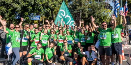Enel Green Power: Η μεγαλύτερη «πράσινη» εταιρική ομάδα έτρεξε στον Μαραθώνιο της Αθήνας