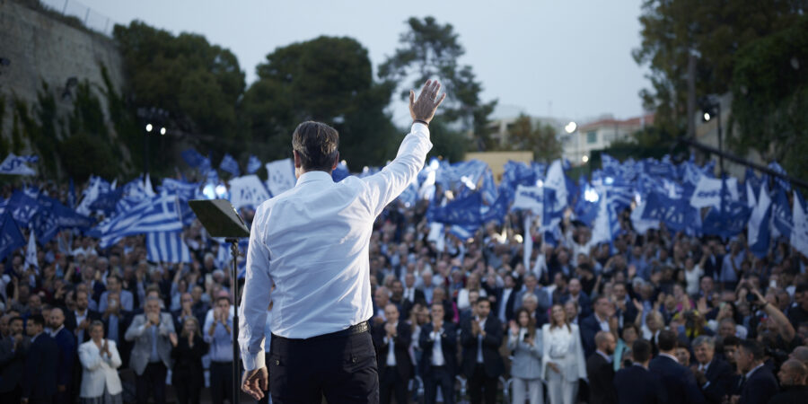 Κυρ. Μητσοτάκης από το Ηράκλειο: Η Ελλάδα θέλει καθαρή λύση στην ηγεσία της