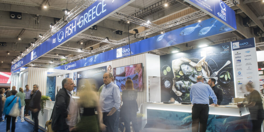 Αξιόλογη και δυναμική η εκπροσώπηση της Ελληνικής Ιχθυοκαλλιέργειας μέσω της ΕΛΟΠΥ, στη Seafood Expo Global, Βαρκελώνη