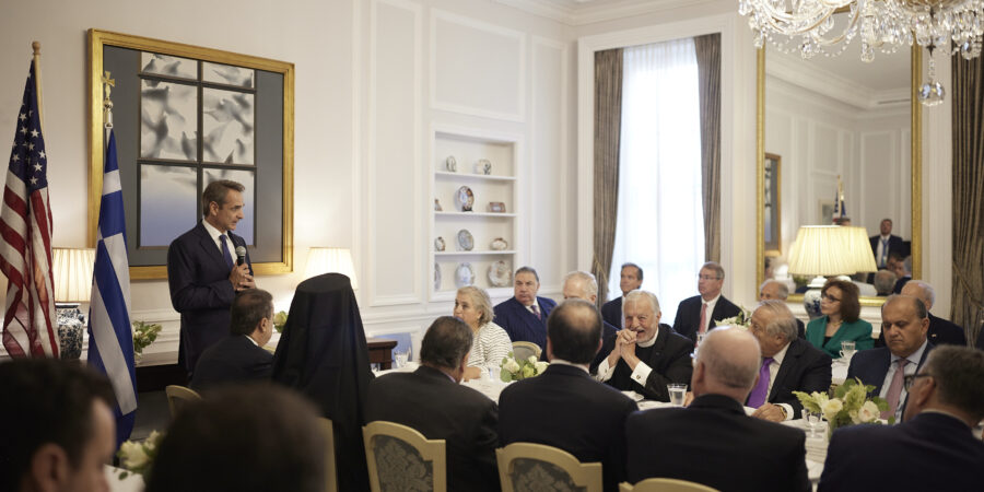 Μητσοτάκης στην ομογένεια στη Νέα Υόρκη: Σταθερή μου δέσμευση για λύση του Κυπριακού