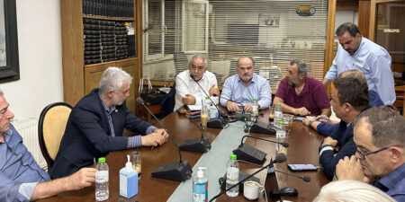 Περιοδεία αντιπροσωπείας του Ε.Ε.Α. στη Θεσσαλία και έμπρακτη στήριξη των πληγέντων