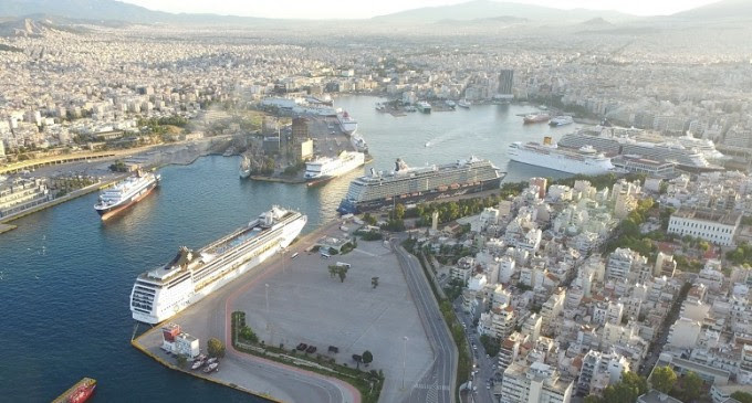 Σημαντική αύξηση στη διακίνηση επιβατών κρουαζιέρας το α’ εξάμηνο του 2023 στο λιμάνι του Πειραιά