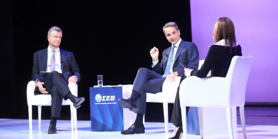 Κυρ. Μητσοτάκης: Ανάπτυξη ποιοτική, ανθεκτική, πράσινη και βιώσιμη με σύγκλιση των μισθών με την Ευρώπη