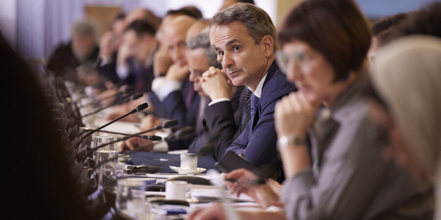 Κυριάκος Μητσοτάκης: Στο επίκεντρο η ανθρωπιστική κρίση