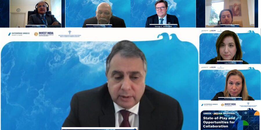 Ελλάδα και Ινδία σε κοινή ρότα αναζωογόνησης των ναυπηγικών τους βιομηχανιών