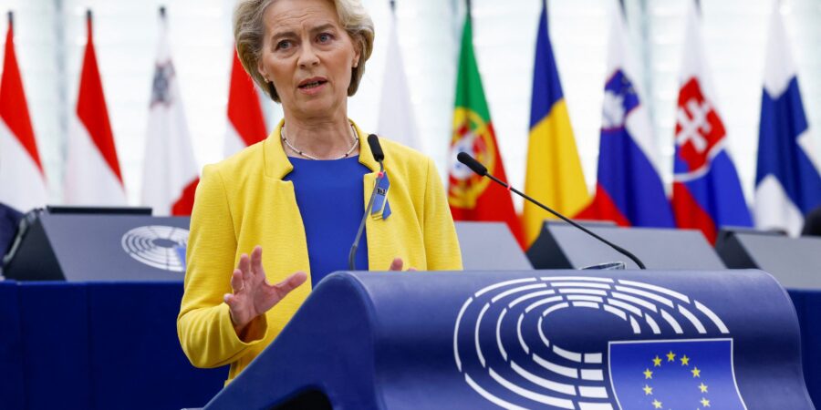 Ούρσουλα φον ντερ Λάιεν: Η ΕΕ δεν θα ανεχθεί μακροπρόθεσμα την ανισορροπία στις εμπορικές σχέσεις της με την Κίνα