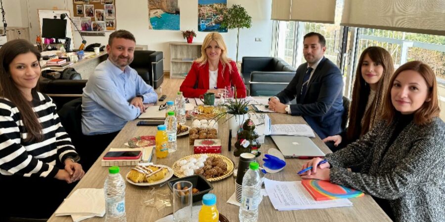 Συνάντηση της Υφυπουργού Τουρισμού Έλενας Ράπτη με τον Πρόεδρο και Διευθύνοντα Σύμβουλο του ΕΚΟΜΕ