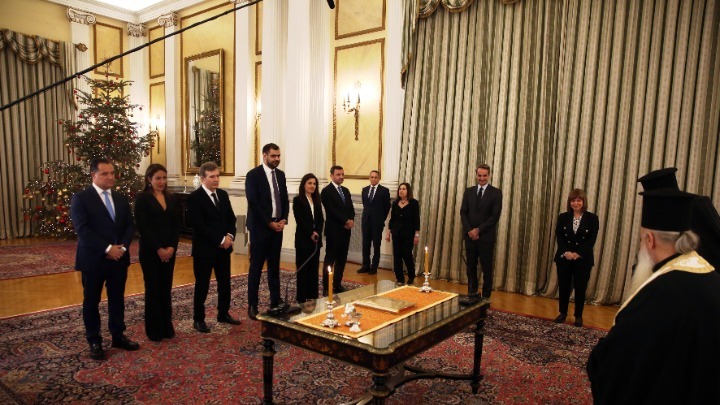 Ορκίστηκαν οι νέοι υπουργοί και υφυπουργοί της κυβέρνησης