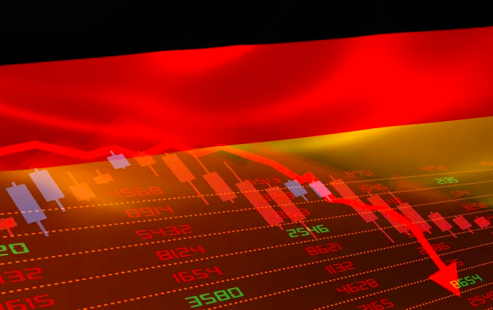 Στα όρια της ύφεσης η γερμανική οικονομία