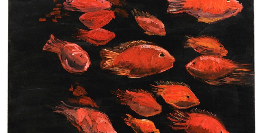 Με έργα της Έφης Βάγκνερ Ματσούκα η νέα συλλογή του σχεδιαστή μόδας Δημήτρη Ντάσιου