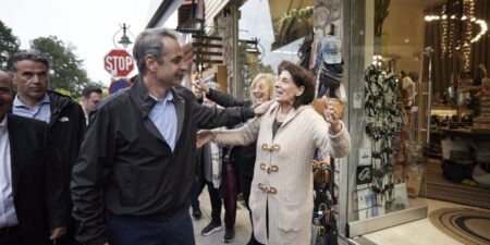 Μητσοτάκης από Κατερίνη: Δεν υπάρχει χριστιανόμετρο και ο πατριωτισμός φαίνεται στην πράξη και όχι στα λόγια