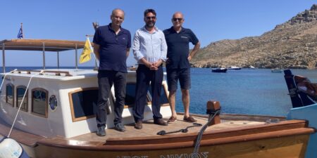 Σταθερά στην ενεργειακή και «πράσινη» πρωτοπορία ο Δ. Χάλκης με την απόκτηση ηλεκτροκίνητου σκάφους