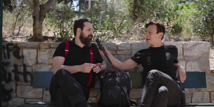 Ο Μιχάλης Σαράντης στριμώχνει τον Σπύρο Γραμμένο!