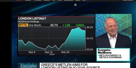 Συνέντευξη του Ευ. Μυτιληναίου στο Bloomberg