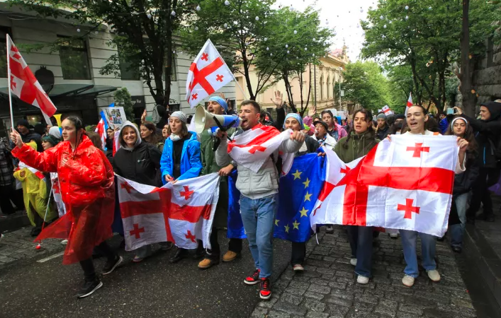 Η δημοκρατία στη Γεωργία βρίσκεται σε κίνδυνο
