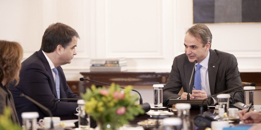 Κυρ. Μητσοτάκης – Raffaele Fitto: Υψηλή απορρόφηση και αξιοποίηση ευρωπαϊκών πόρων από την πλευρά της Ελλάδας