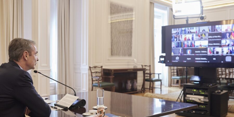 Μητσοτάκης: Πρέπει να διασφαλιστεί ότι το Κίεβο είναι μέρος της διαδικασίας και μόνο η Ουκρανία έχει το δικαίωμα να αποφασίσει για το μέλλον της