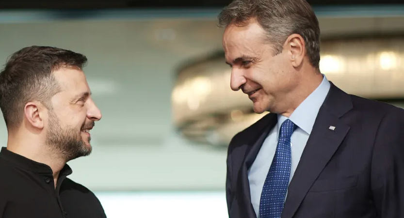 Μητσοτάκης προς Zelensky: «Η Ελλάδα θα συνεχίσει να στηρίζει την Ουκρανία»