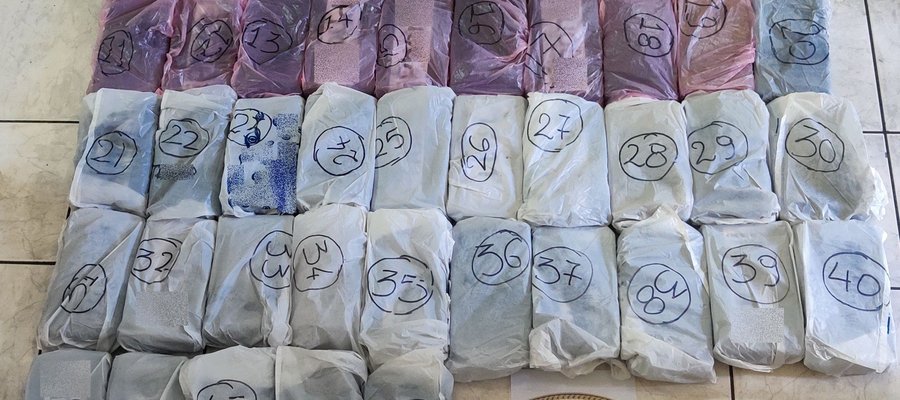 Κατάσχεση σημαντικής ποσότητας κοκαΐνης βάρους 55 κιλών και 840 γραμμαρίων