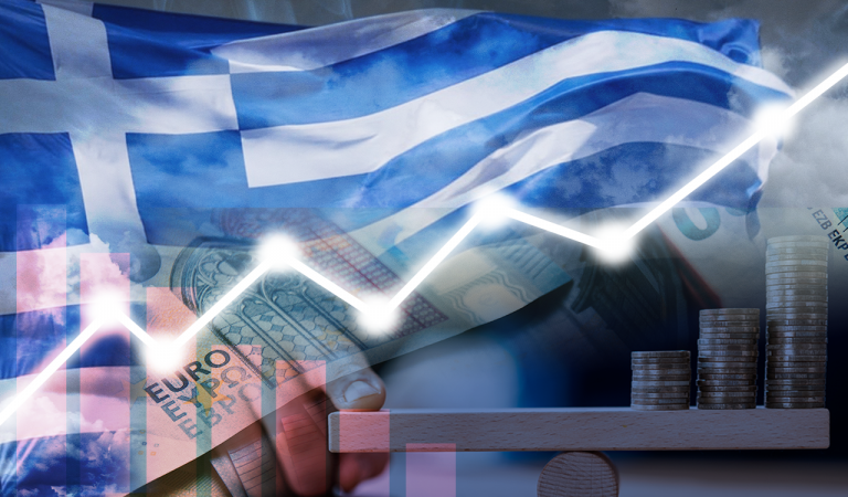 Πάνω από τον μέσο όρο της ευρωζώνης και της ΕΕ, η ελληνική οικονομία