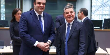 Πιερρακάκης στο Eurogroup/ECOFIN για Τραπεζική Ένωση, ψηφιακό ευρώ, ανταγωνιστικότητα και χρηματοδότηση της Ευρωπαϊκής Άμυνας