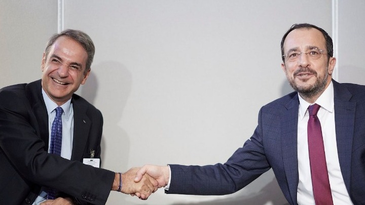 Μητσοτάκης – Χριστοδουλίδης: Ελλάδα και Κύπρος είναι απολύτως προσηλωμένες στην υλοποίηση της ηλεκτρικής διασύνδεσης